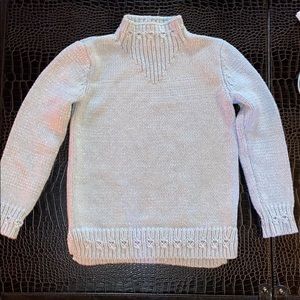 Gray sparkly sweater